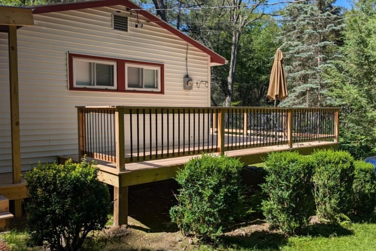 Renovated & Expanded Deck